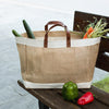 Casual waterproof linen bag large-capacity shopping bag simple tote bag female hand bag