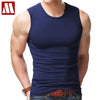 2021 Men's Tank Tops Fashion Summer Style Sleeveless Undershirts Male Bodybuilding Tank Top Casual Cotton Man Vest Tops S~XXL