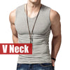 2021 Men's Tank Tops Fashion Summer Style Sleeveless Undershirts Male Bodybuilding Tank Top Casual Cotton Man Vest Tops S~XXL