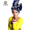 2020 African New fashion Ankara Headwrap Women African Traditional Headtie Scarf Turban 100% Cotton Wax AFRIPRIDE sexy S002
