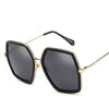 2021 NEW Oversized Square Sunglasses Women Luxury Brand Designer Vintage Sunglass Fashion Big Frame Sun Glasses UV400