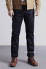 Red Tornado Selvedge Denim Officer Chino Vintage WW2 Military Trousers Slim Fit Blue-Black ONEWASH