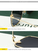 2021 New Fashion Lady Oversize Rimless Square Bee Sunglasses Women Men Small Bee Glasses Gradient Sun Glasses Female UV400