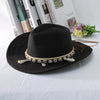 GEMVIE 2019 Shell Tassels Cowgirl Summer Hat Straw Hat for Women Men Western Cowboy Hat Lady Trendy Woven Sun Hat Beach Cap