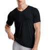 Men Undershirts Underwear Absorb Sweat Man Elastic T Shirts Male V Neck Short Sleeves Top Sleepwear Plus Size Undershirt 5359