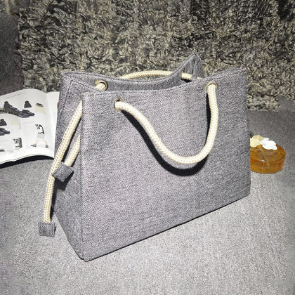 SGARR Fashion Women Cotton Fabric Handbags Luxury Designer Ladies Shoulder Bag Large Capacity Female Casual Tote Messenger Bags