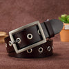 LAUWOO Genuine Leather Rivet Inlay stars Belt For Women Fashion Pin Buckle Waist Women Belts Luxury Brands Leather Belt Female