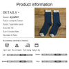 High Quality Men cotton Harajuku socks double stitches Compression Socks for Men's Winter Warm Business Dress Sock Long 5Pairs