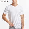 Men Undershirts Underwear Absorb Sweat Man Elastic T Shirts Male V Neck Short Sleeves Top Sleepwear Plus Size Undershirt 5359