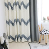 [byetee] Modern Striped Mosaic Window Curtain Bedroom Balcony Curtain Blackout Curtains For Living Room Cortina Cortinas