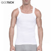 Mens Cotton Undershirt Sleeveless Shirt Compression Underwear Breathable Man Tank Camiseta Masculina Plus Size Singlet Vest 5257