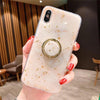 Luxury Gold Foil Bling Marble Phone Case For iPhone X XS Max XR Soft TPU Cover For iPhone 7 8 6 6s Plus Glitter Case Coque Funda - Surprise store