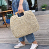 casual rattan large capacity tote for women wicker woven wooden handbags summer beach straw bag lady big purses travel sac 2021