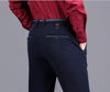 2019 Fashion New High Quality Cotton Men Pants Straight Spring Summer Long Male Classic Business Casual Trousers Full Length Mid