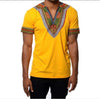 2018 Fashion Mens African Clothes Tops Tee Shirt Homme Africa Dashiki Dress Clothing Brand Casual Short Sleeve T Shirt for Men - Surprise store