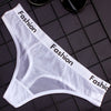 HIBUBBLE Wrap Design Sexy Ladies Cotton Mesh Transparent Panties Thongs String Fashion Low-Rise Women Underwear Seamless Briefs