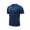 Men's Running T-Shirts, Quick Dry Compression Sport T-Shirts, Fitness Gym Running Shirts, Soccer Shirts Men's Jersey Sportswear - Surprise store