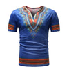 Fashion African Dashiki Print Men T Shirt 2018 Brand Casual Slim O-neck Short Sleeve T-shirt Men Hip Hop Tops Tees Mens Clothing - Surprise store