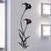 3D Diy Flower Shape Acrylic Wall Sticker Modern Stickers Decoration Living Room Removable Mural Wallpaper Art Decals Home Decor