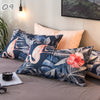 Custom Pillow case 70*70 Pure Cotton Luxury Pillowcase 50*70 50*75 Decorative Pillow Cover Bedding for Hotel Wedding Flamingos