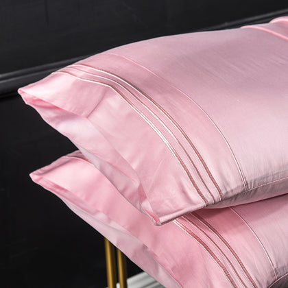 Embroidery Sleep Pillowcase Pillow Case Egyptian Cotton 600TC Good Quality Home Pillow Cover Multiple colors available #sw