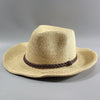 Top Quality Man Straw Hat Wide Brim Beach Foldable Cap Big Bone Men Plus Size Fedora Hat 58CM 60CM 62CM