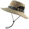 UPF 50+ Sun Hat Bucket Autumn Men Women Fishing Boonie Hat Sun UV Protection Long Large Wide Brim Mesh Hiking Outdoor Beach Cap