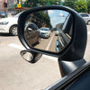 2 in 1 Car Convex mirror & Blind Spot Mirror Wide Angle Mirror 360 Rotation Adjustable Rear View Mirror View front wheel - Surprise store