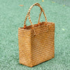 Women's Handbag Creative Rattan Tote Bag New Straw Bag Sen Female Titan Bags Travel Holiday Round Woven Handbag Sac A Main