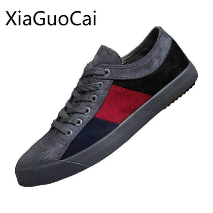 Brand Vintage Mens Canvas Shoes Spring Autumn 2019 Newest Male Casual Sneakers Shoes Men's Casual Flat Shoes - Surprise store
