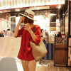 Women Straw Beach Bag Vogue Travel Holiday Vacation Leisure Handmade Woven New Tote Shopping Large Capacity Ladies Shoulder Bags