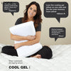 Memory Foam White Bed Pillow Cooling Gel Washable Orthopedic Pillows Cervical Vertebra Super Soft Comfortable Sleeping Pillows