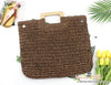 casual rattan large capacity tote for women wicker woven wooden handbags summer beach straw bag lady big purses travel sac 2021