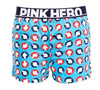 New style brand PINK HERO boxers sexy underwear comfortable boxers men's print boxer short Boxer Underpants gay Underwear
