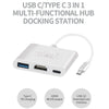 USB C Hub USB C Dongle Docking Station Type C to HDMI USB3.0 VGA PD Adapter for MacBook Samsung Huawei type c converter 3 in 1 - Surprise store