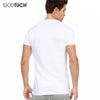 2020 Men's Plus Size Cotton Undershirts Man Undershirt Male Short Sleeves Base Shirt O-Neck Slim Men Underwear 4XL 5XL 6XL 2269