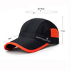 Mesh Quick-drying Cap New Fashion Men Women Sun Hats Quick-drying Cap Casual Hat Adjustable Unisex Hats 5 Colors One Size
