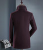 BATMO 2020 new arrival winter high quality wool thicked trench coat men,men's wool thicked jackets ,k627 - Surprise store