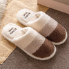 Warm Winter Slippers Men Mixed Colors Indoor Slippers Suede Velvet Fur Slippers Comfy Soft Bedroom Designer Shoes - Surprise store
