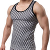 Mens Undershirts Breathable Sleeveless T-shirts Slim Fitness Tank Tops Vest Mens Clothes Set Underwear Boxer Shorts Sportwear