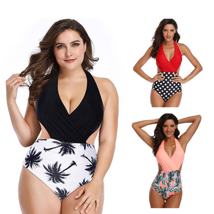 One-piece swimsuit female sense Monokini retro swimsuit slimming Bodi woman sports beach sexy push high bra one-piece swimsuit