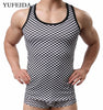 Mens Undershirts Breathable Sleeveless T-shirts Slim Fitness Tank Tops Vest Mens Clothes Set Underwear Boxer Shorts Sportwear