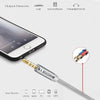 Jack 3.5 mm Audio Extension Cable Headphone Extension Cable 3.5mm Jack Aux Cable 3.5mm Extender Cord For Computer iPhone Player - Surprise store