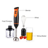 Hand Blender,Homgeek 300W 2-Speed 4-in-1 Immersion Blender Set Electric Kitchen Portable Food Processor mixer juicer