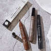 VISIBLE Waterproof 4 Fork 3D Eyebrow Pencil Natural Long Lasting Liquid Brown Nib Eyebrow Pencil Eyebrow Makeup Cosmetics