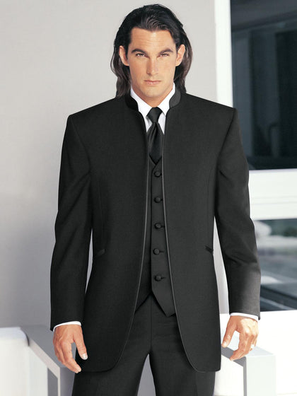 Handsome Classic Custom Made Black Wedding Suits For Men Groom Suit Three Piece Mens Suits 2020 Slim Fit Groomsmen men Suit