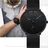 Minimalist Mens Fashion Casual Watches for Men Business Clock Male Stainless Steel Mesh Belt Simple Quartz Watch reloj hombre