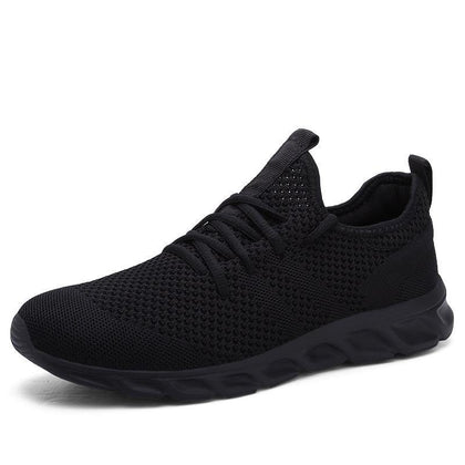 Men Light Running Shoes Breathable Lace-Up Jogging Shoes for Man Sneakers Anti-Odor Men's Casual Shoes Drop Shipping - Surprise store