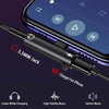 Nohon 2 in 1 Audio Adapter for iPhone Lightning to 3.5mm Jack 3 5 mm Dual Lightning Headphone 8Pin Charging Cable Splitter