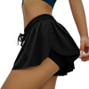 Running Shorts Women Back Zipper Pocket Mesh Breathable Ladie Girl Short Solid Seamless Workout Yoga Short Gym Shorts Sportswear